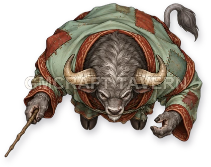 Morga Ironwell - Wizard top-down token preview
