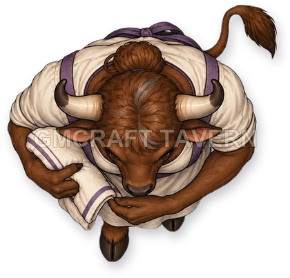 Durg Deepgrove - Healer top-down token preview