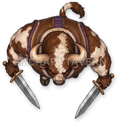 Durg Clearwell - Fighter top-down token preview