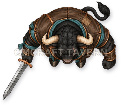 081 · Enemy 01 - Bandit Captain top-down token preview