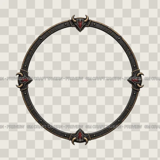 Border 11 top-down token preview