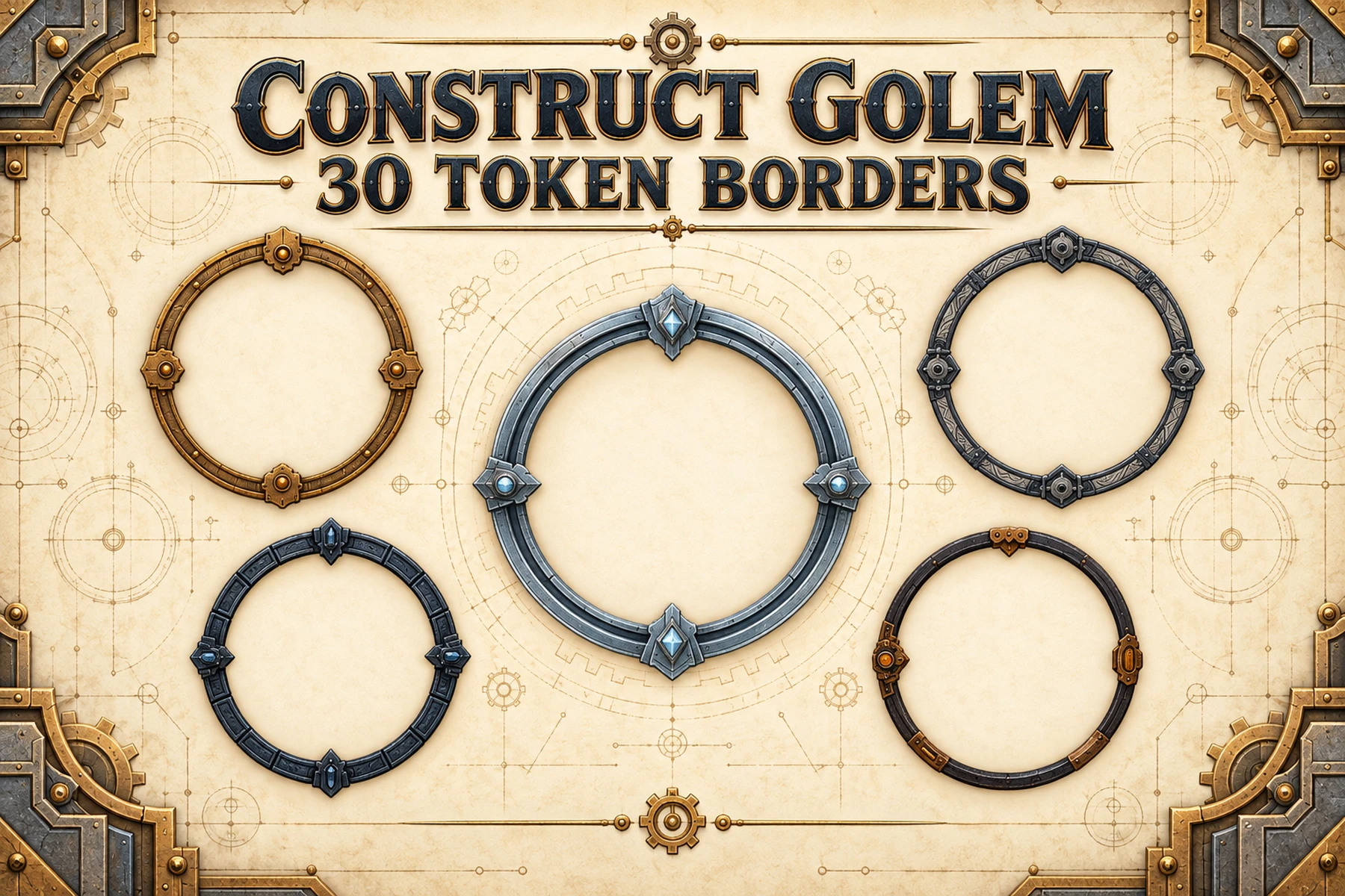 Construct Golem Borders preview