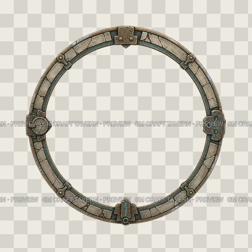 Border 12 top-down token preview