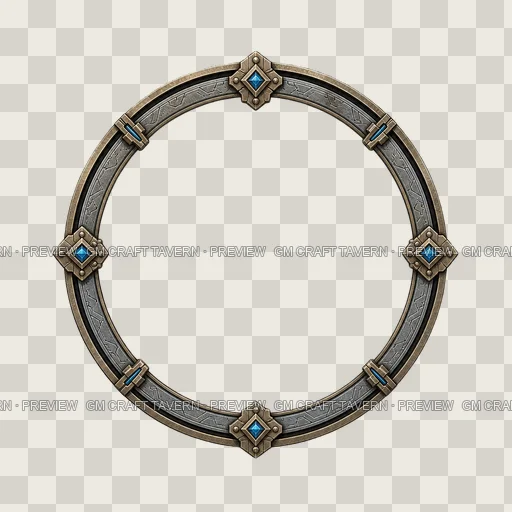 Border 18 top-down token preview