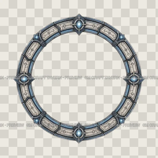 Border 23 top-down token preview