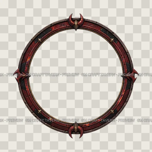 Border 13 top-down token preview