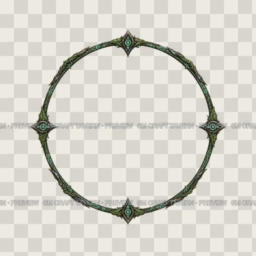 Border 15 top-down token preview