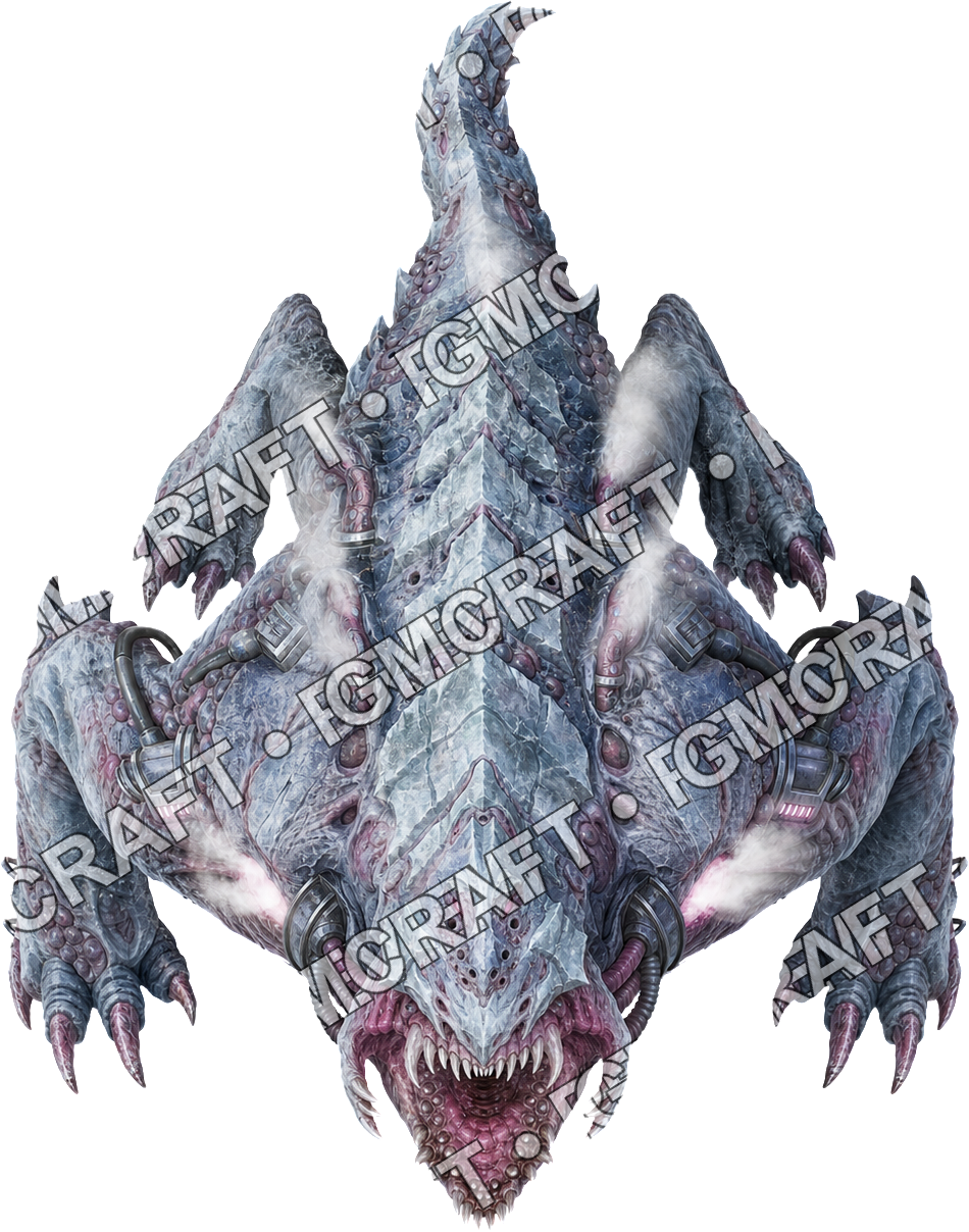 Coldwake Mouther top-down token preview