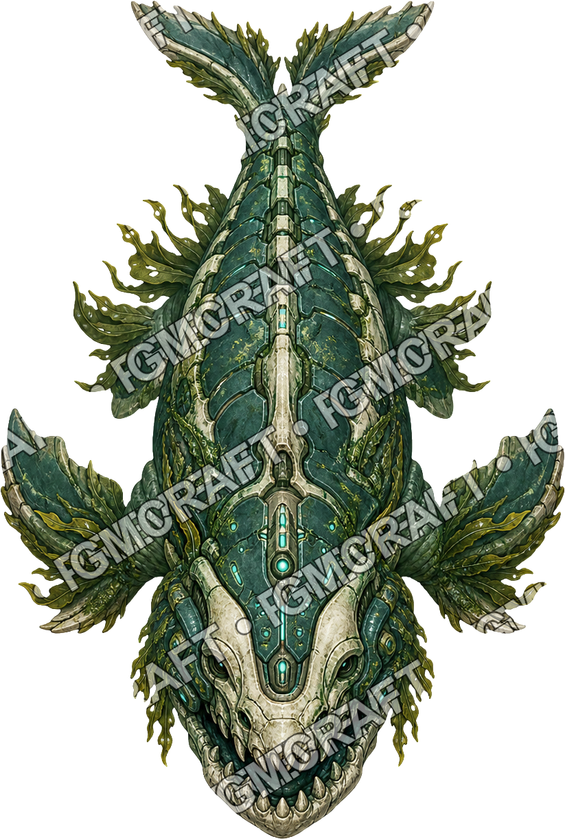 Kelpmaw Reaper top-down token preview