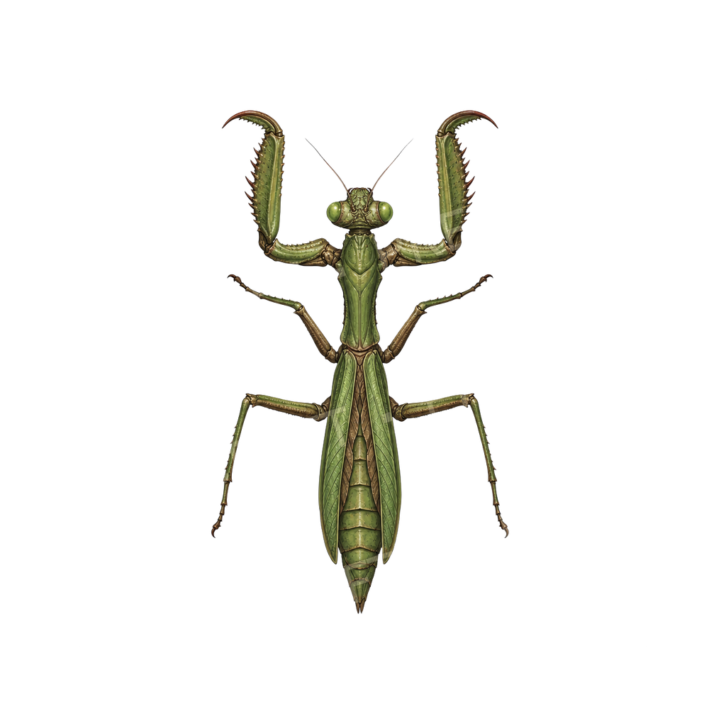 Bundle 30 26 Giant Mantis top-down token preview