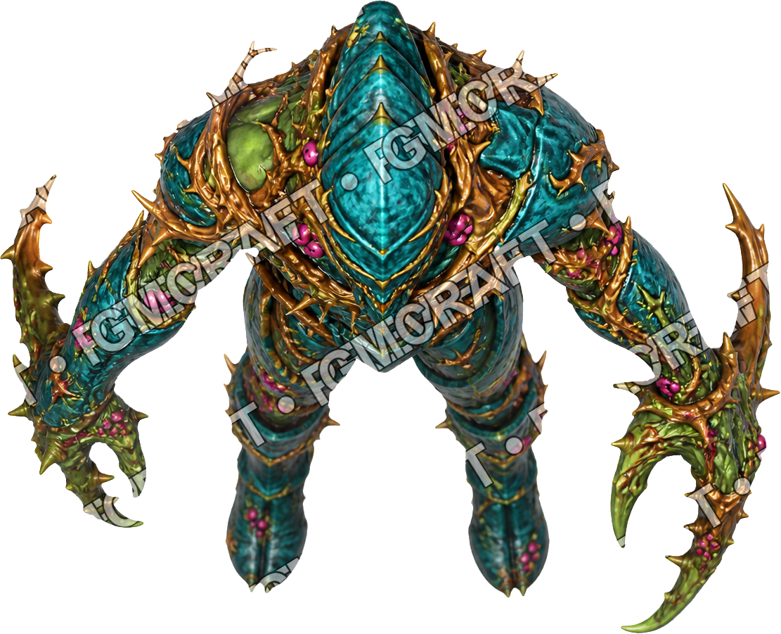 Xeno Monster 41 Thornvine top-down token preview