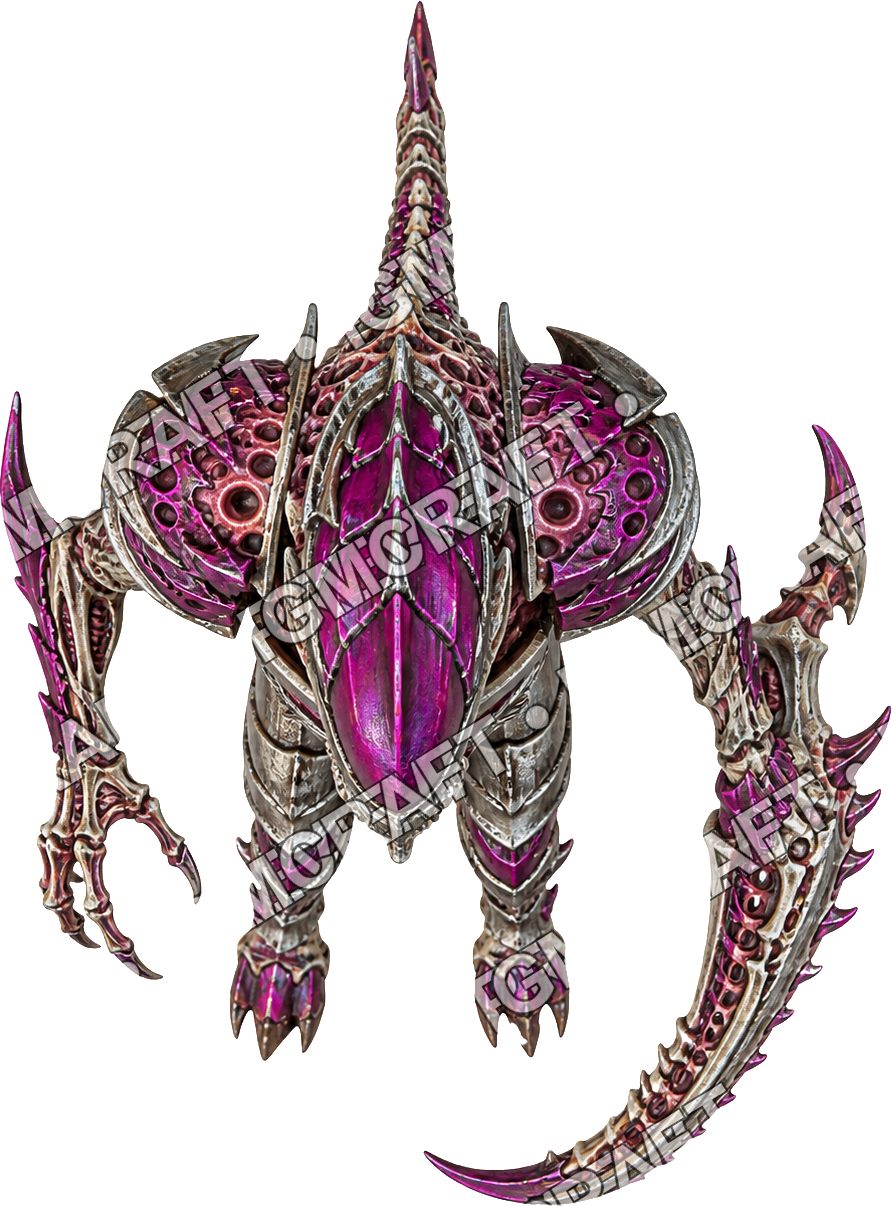 Xeno Monster 43 Skeletal top-down token preview
