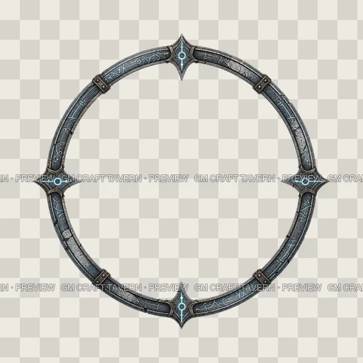 Border 25 top-down token preview