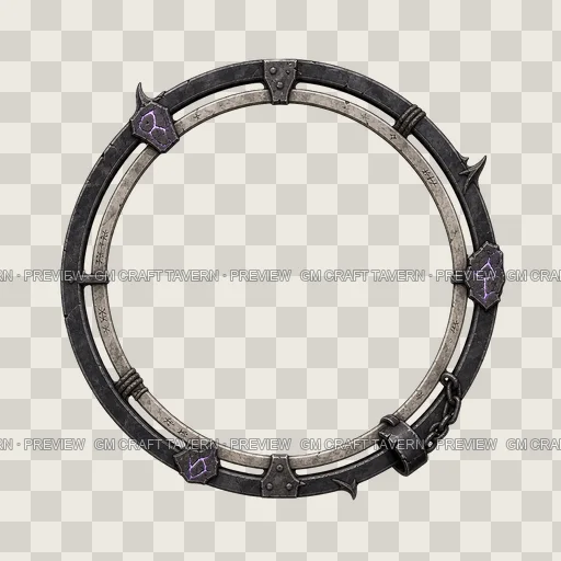 Border 05 top-down token preview