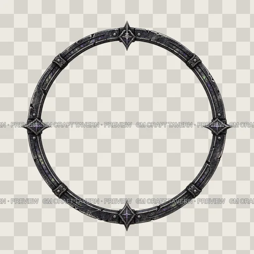 Border 10 top-down token preview