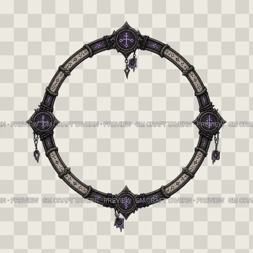 Border 12 top-down token preview