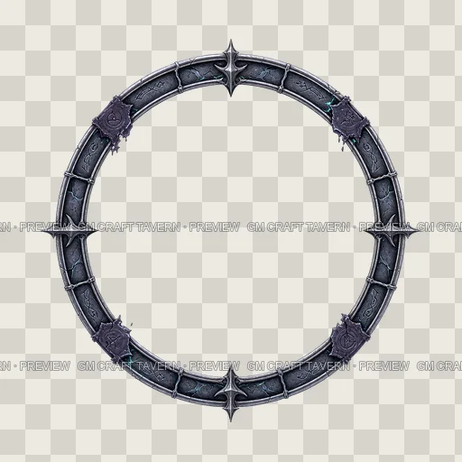 Border 16 top-down token preview