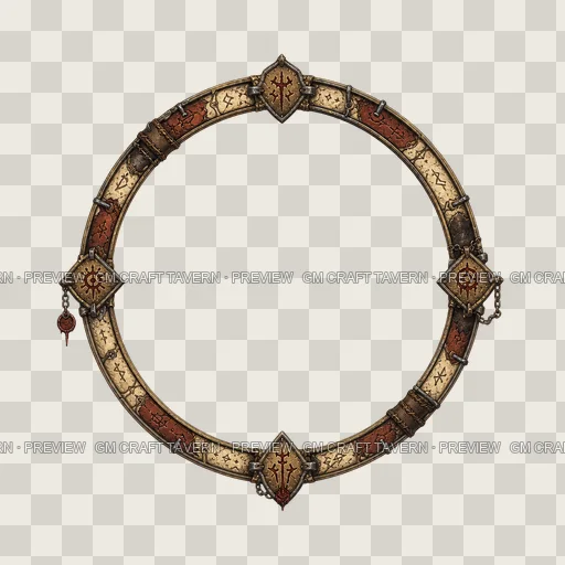 Border 21 top-down token preview