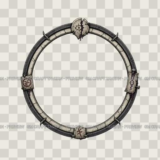Border 22 top-down token preview