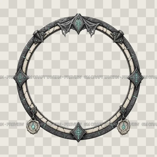 Border 17 top-down token preview