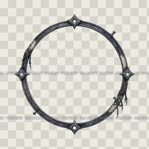 Border 25 top-down token preview