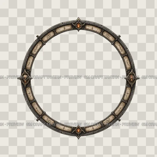 Border 28 top-down token preview