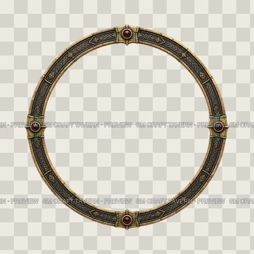 Border 25 top-down token preview