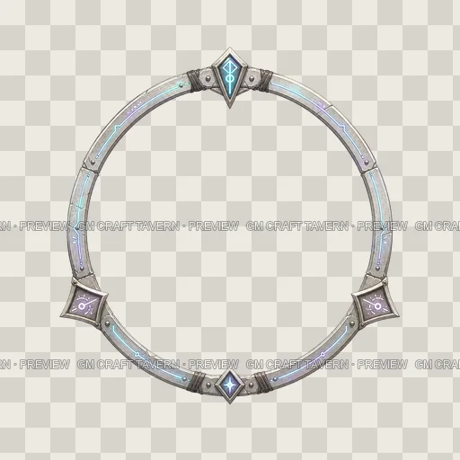Border 12 top-down token preview
