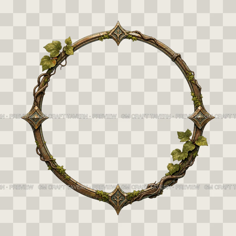 Overgrown Borders product preview 6