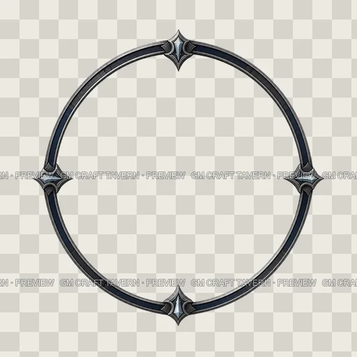 Border 25 top-down token preview
