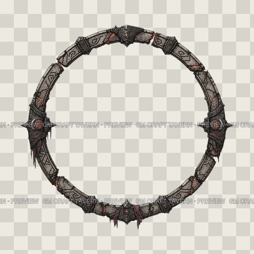 Border 05 top-down token preview