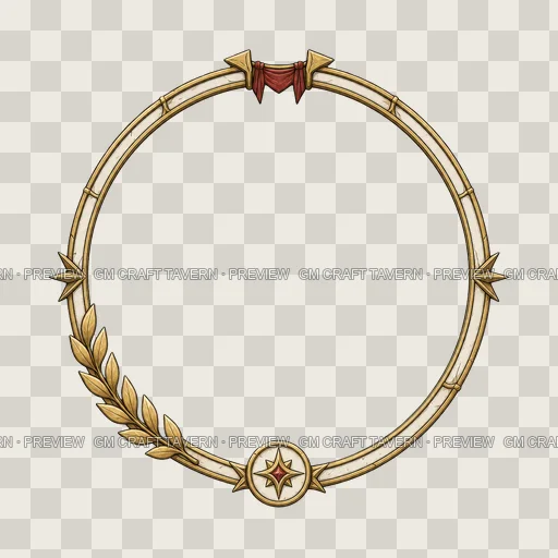 Border 17 top-down token preview
