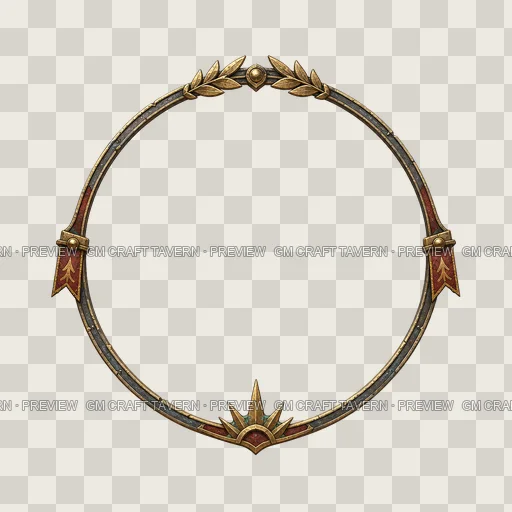Border 21 top-down token preview