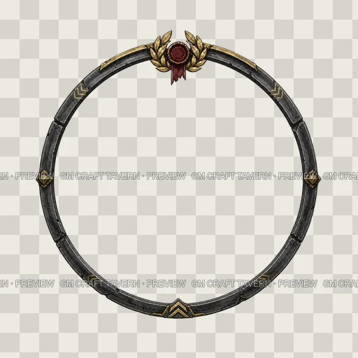 Border 22 top-down token preview