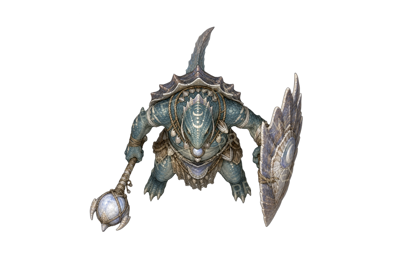 Moonfen Lizardfolk Warband product preview 9