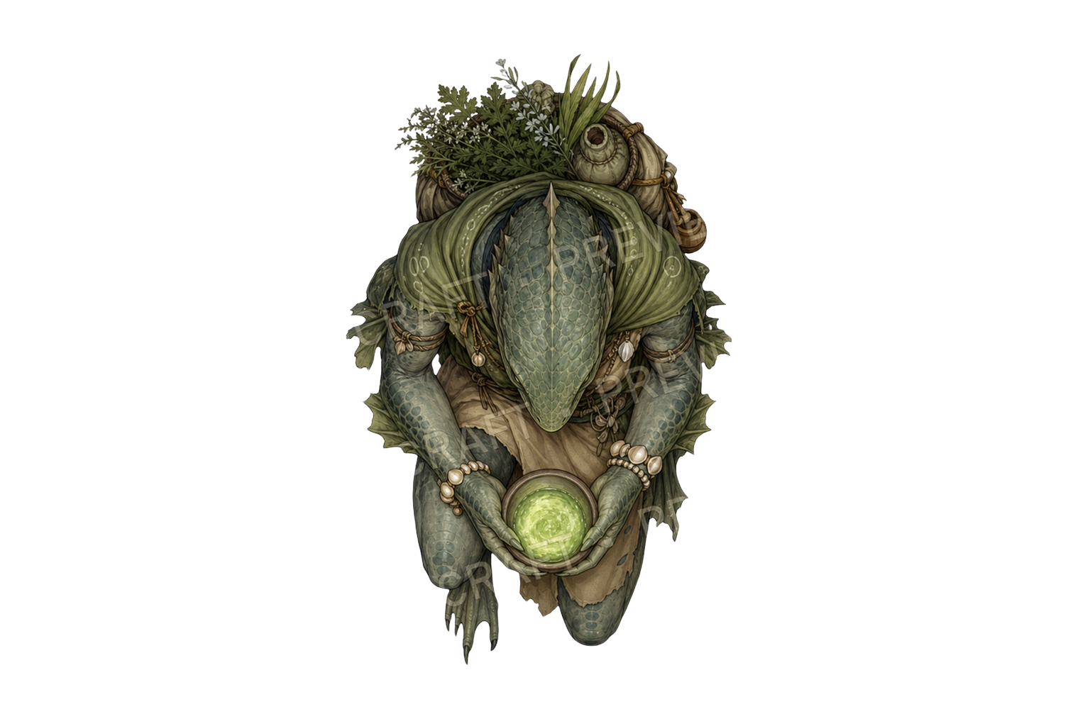 Moonfen Lizardfolk Warband product preview 10