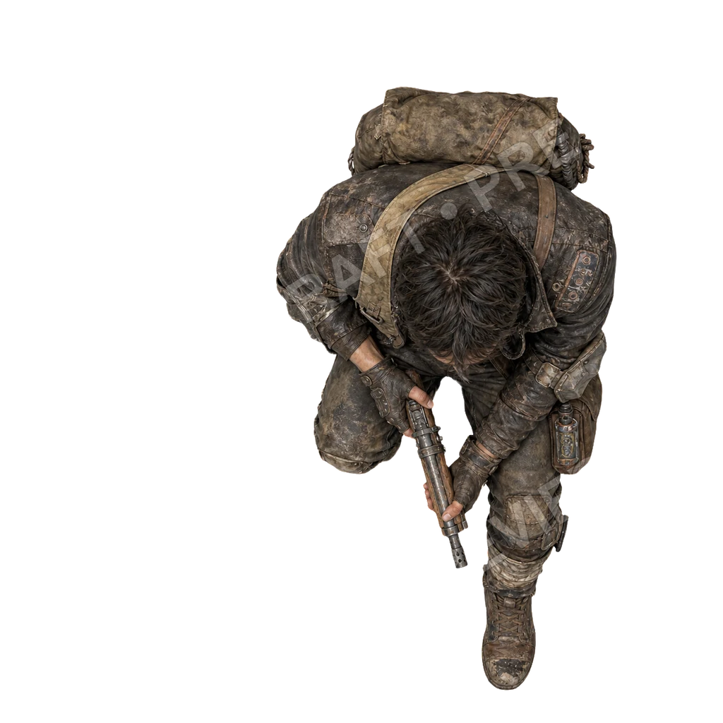 Motorized Bandits 03 top-down token preview