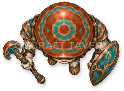Mycelium Guardian 01 top-down token preview