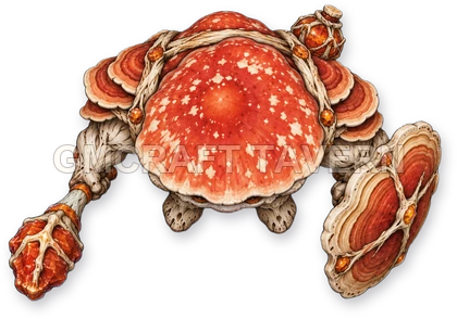 Mycelium Guardian 03 top-down token preview