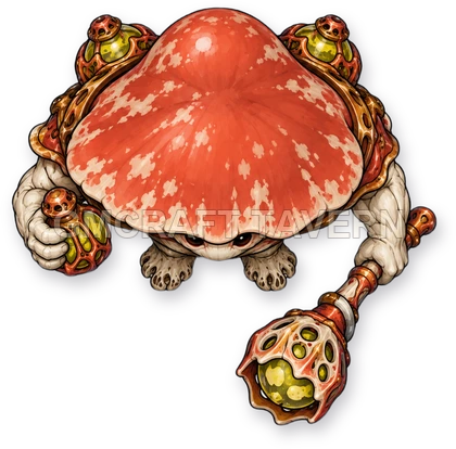Toxic Bloom Herald 01 top-down token preview
