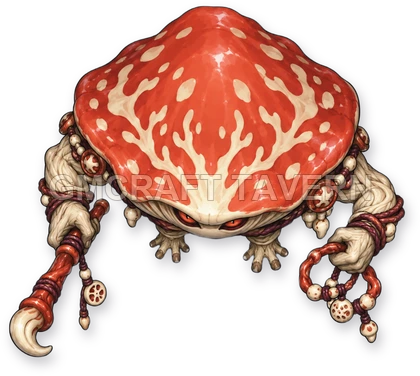 Hostile Charm Caster 01 top-down token preview
