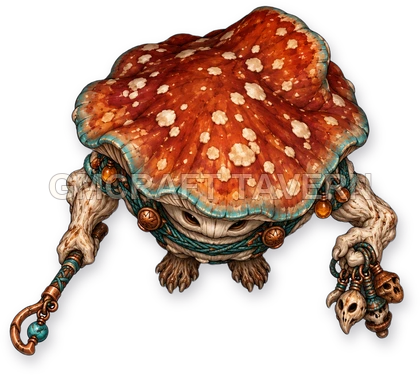Hostile Charm Caster 05 top-down token preview