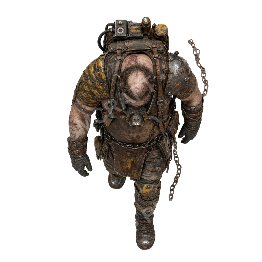 Mutant Brutes 08 top-down token preview
