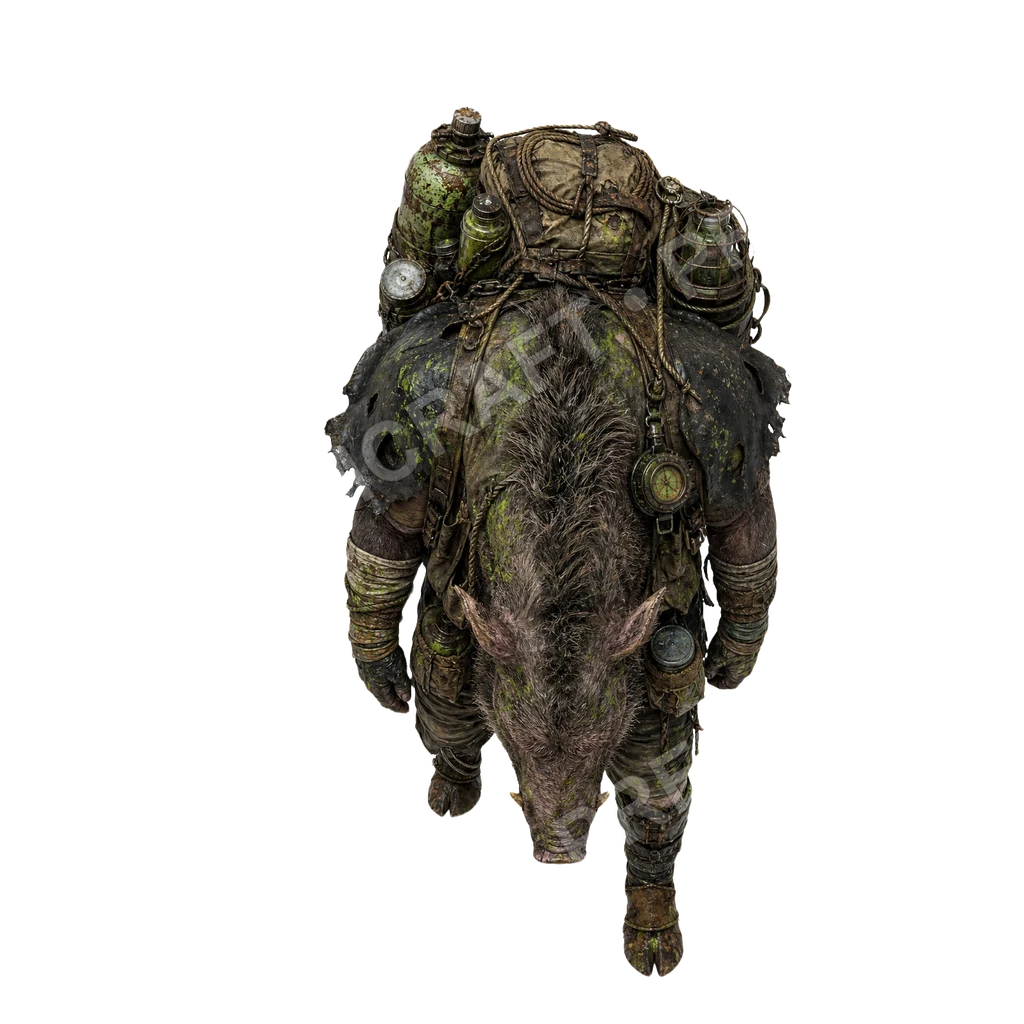 Mutated Wildlife 22 top-down token preview