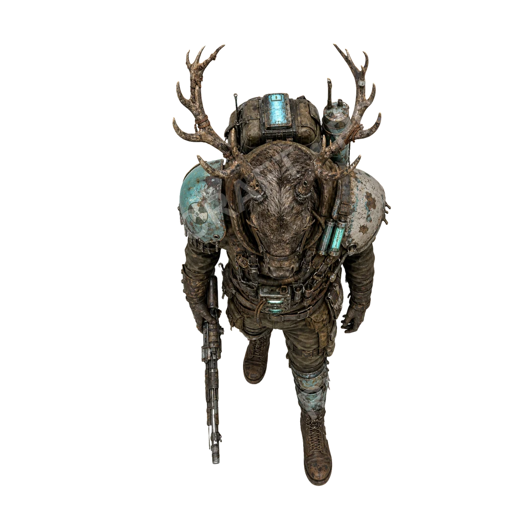 Mutated Wildlife 31 top-down token preview