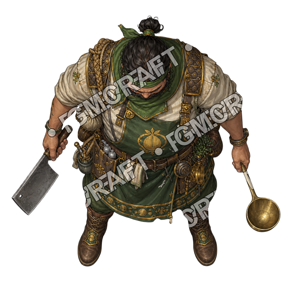 Floating Orchard Ship Ship Cook top-down token preview