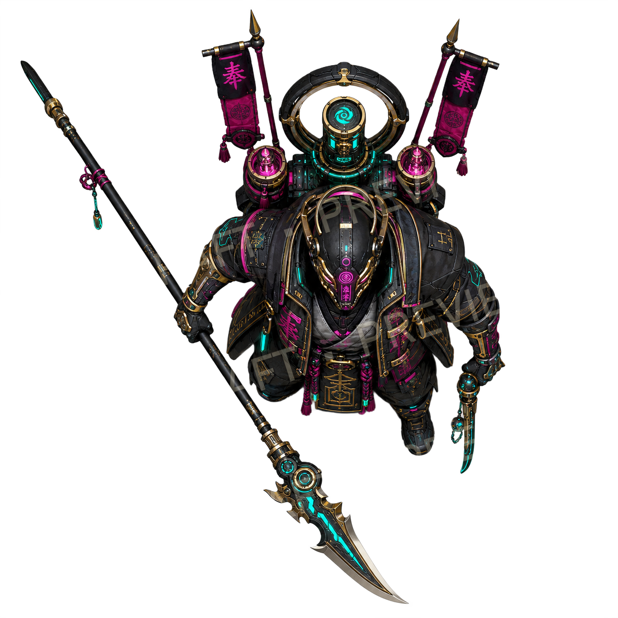 Incense Drone Handler top-down token preview