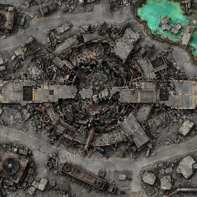Aperçu de la battlemap Pa 33 14