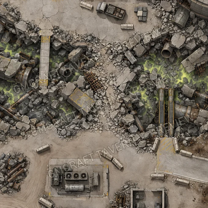 Aperçu de la battlemap Pa 33 25