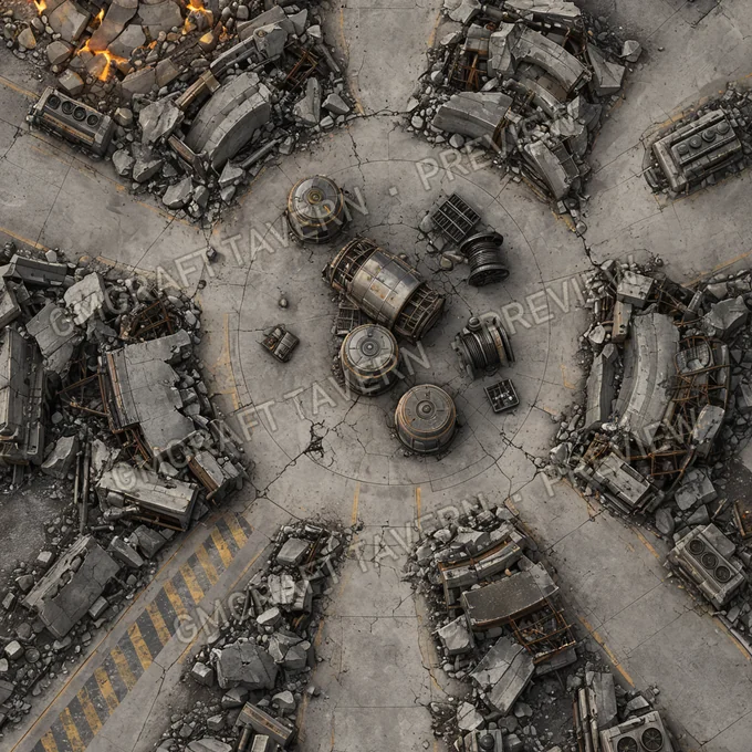 Aperçu de la battlemap Pa 33 33